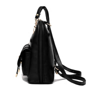 Female bag fashion PU leather dual-use backpack