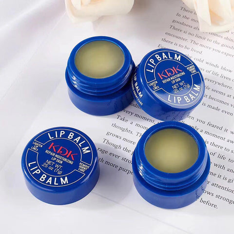 Blue Can Hydrating Moisturizing And Fading Anti-chapped Lip Lines Lip Balm