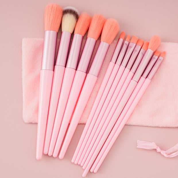 13Pcs Makeup Brush Set Make Up Concealer Brush Blush Powder Brush Eye Shadow Highlighter Foundation Brush Cosmetic Beauty Tools