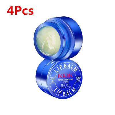 Blue Can Hydrating Moisturizing And Fading Anti-chapped Lip Lines Lip Balm