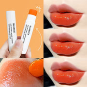 Fruit Flavor Colored Lip Balm Moisturizing Nourishing Fade Lip Lines