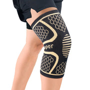 Knitted Knee Badminton Running Fitness Copper Fiber Pads