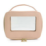 New Transparent Cosmetic Bag Women's Handbag Travel Fashion Portable Make-up Storage Bags